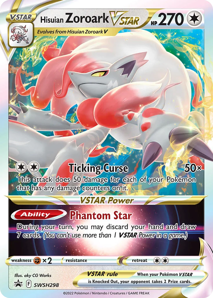 swshp-swsh298 Hisuian Zoroark VSTAR SWSH298/SWSH Promo
