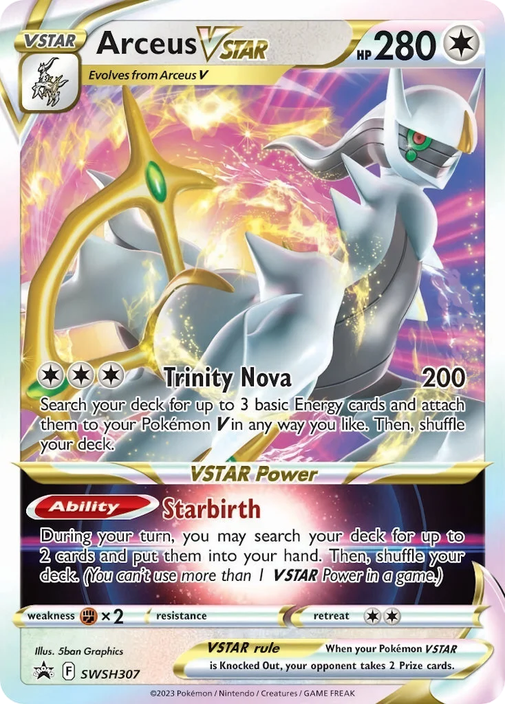 Arceus VSTAR SWSH307/SWSH Promo