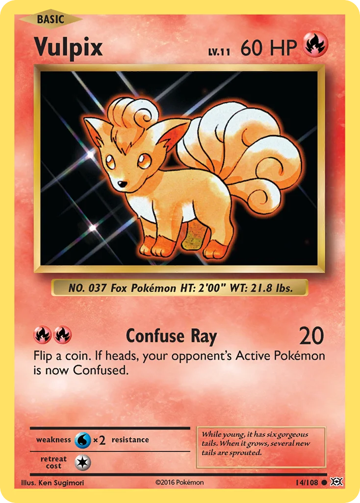 Vulpix 014/108 Common