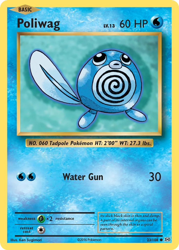 Poliwag 023/108 Common