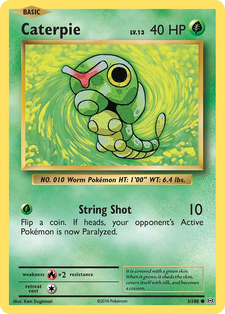Caterpie 003/108 Common