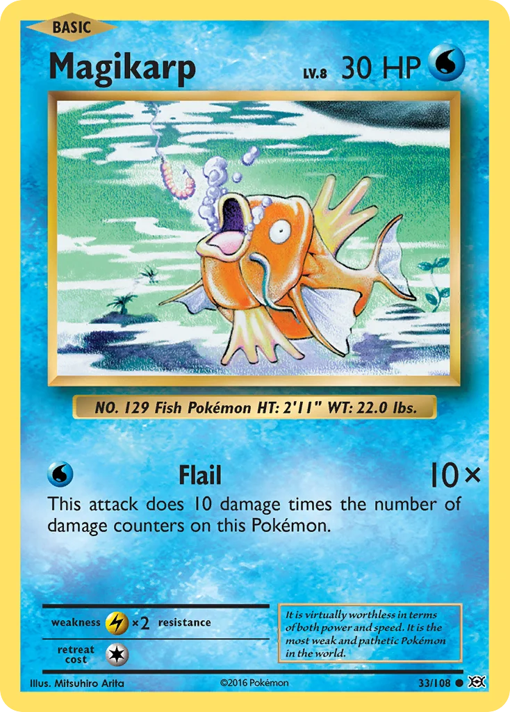Magikarp 033/108 Common