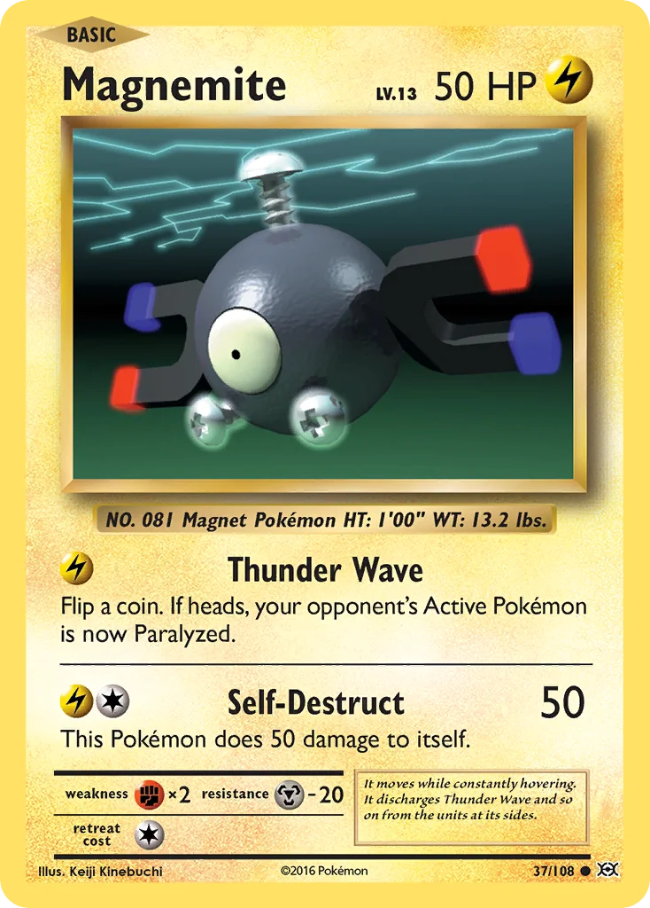 Magnemite 037/108 Common