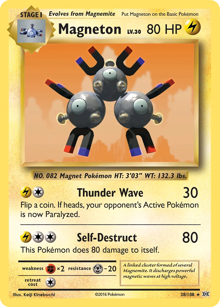 Magneton 038/108 Rare holo