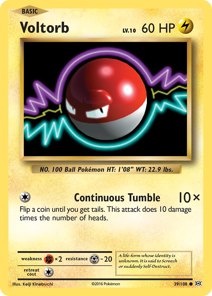 Voltorb 039/108 Common