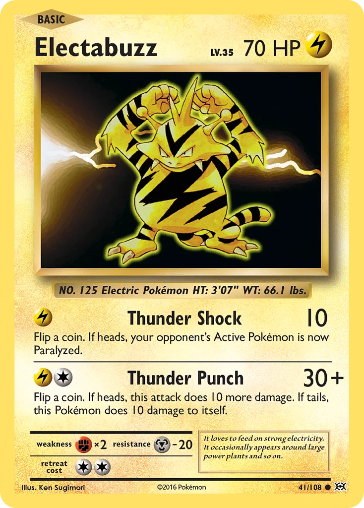 Electabuzz 041/108 Common