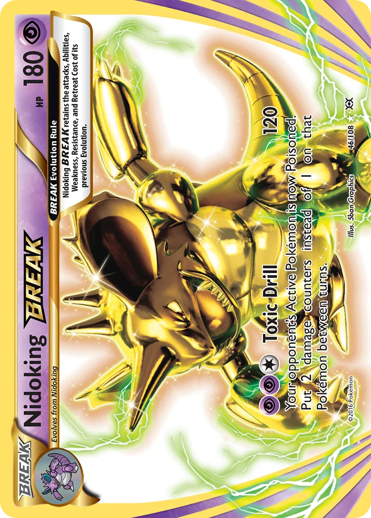 Nidoking BREAK 046/108 Rare break