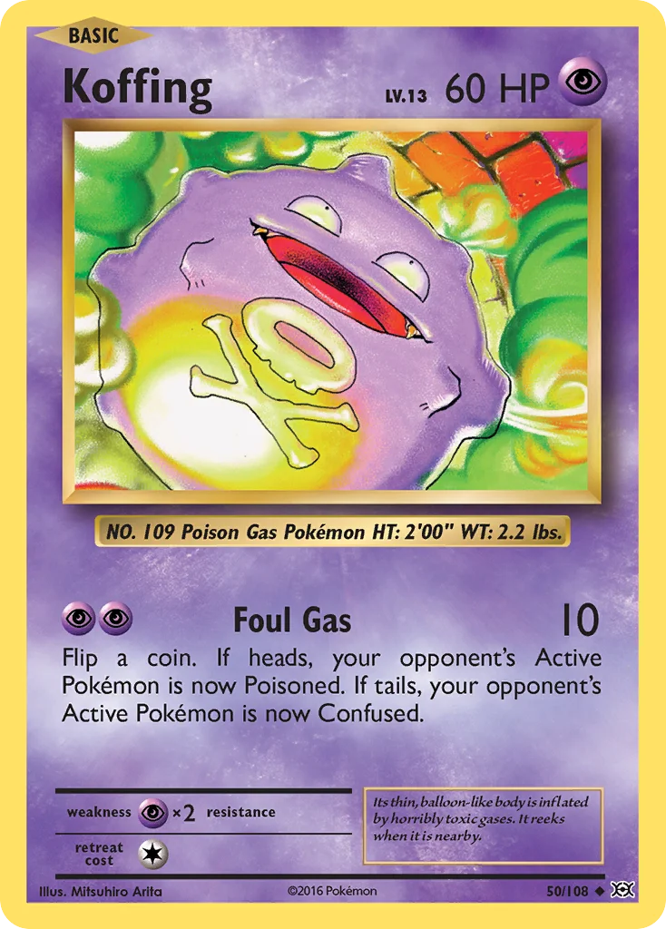 Koffing 050/108 Uncommon