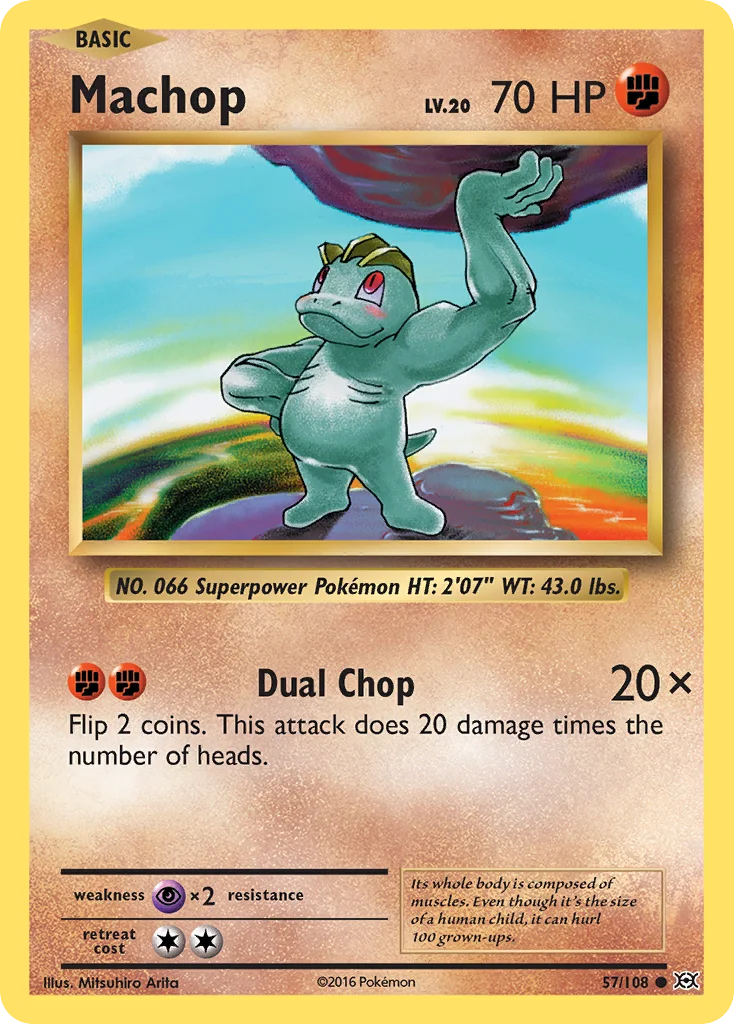 Machop 057/108 Common