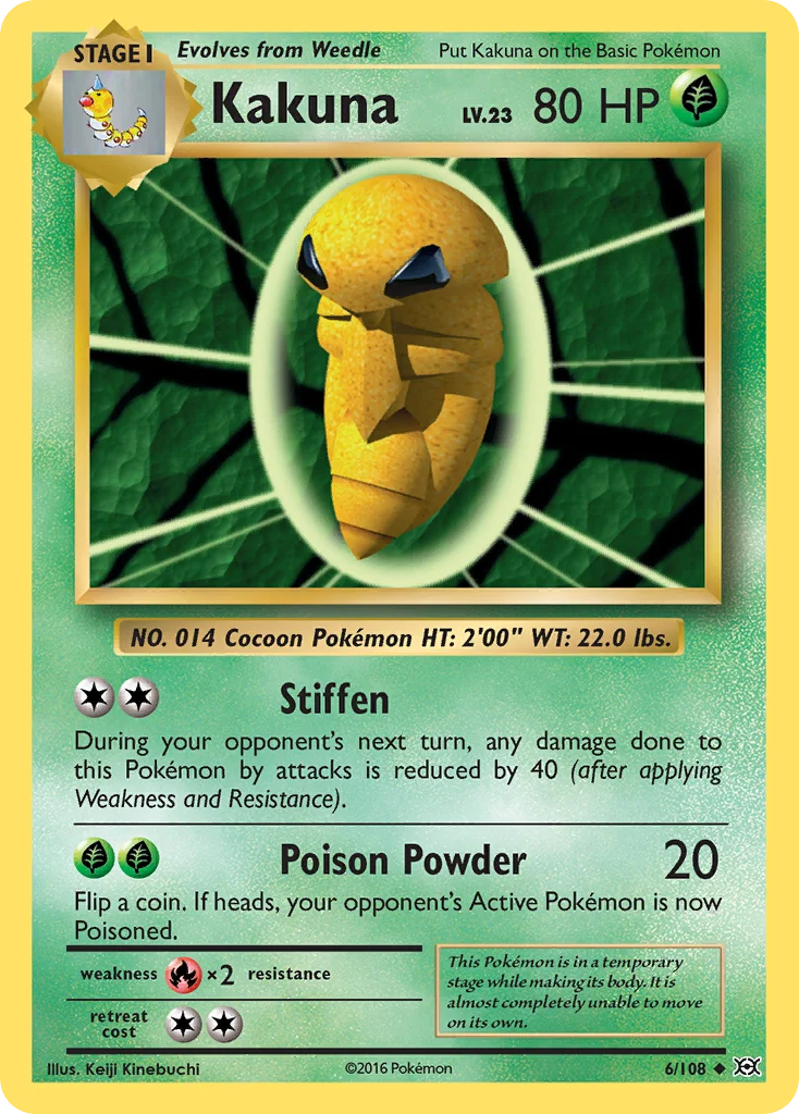 Kakuna 006/108 Uncommon