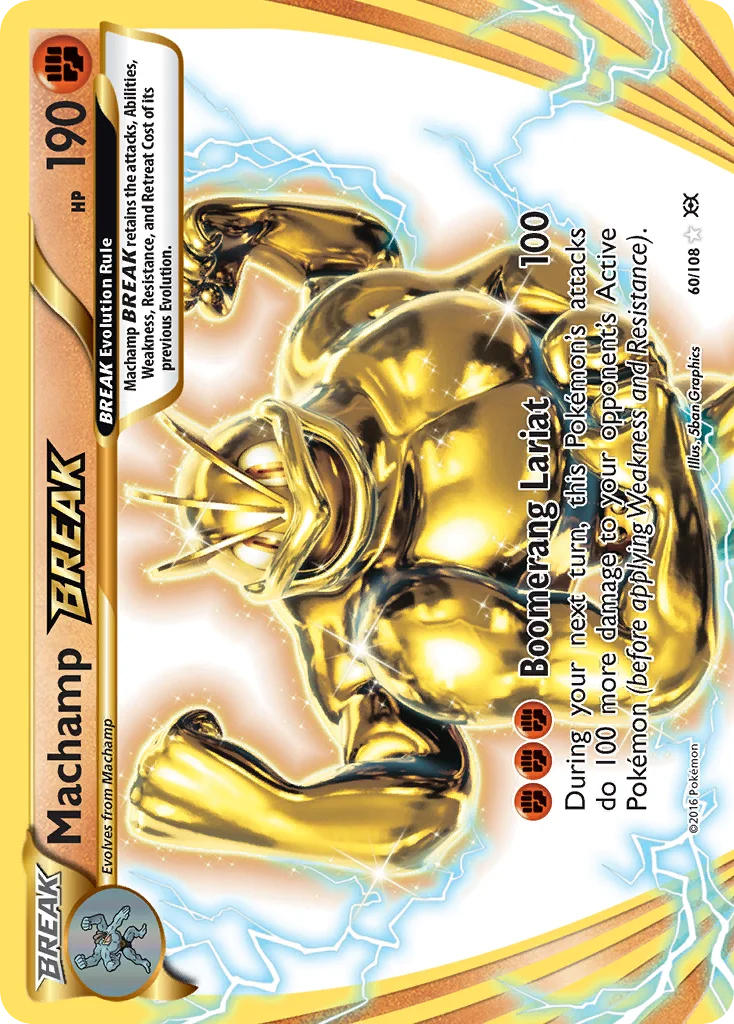 Machamp BREAK 060/108 Rare break