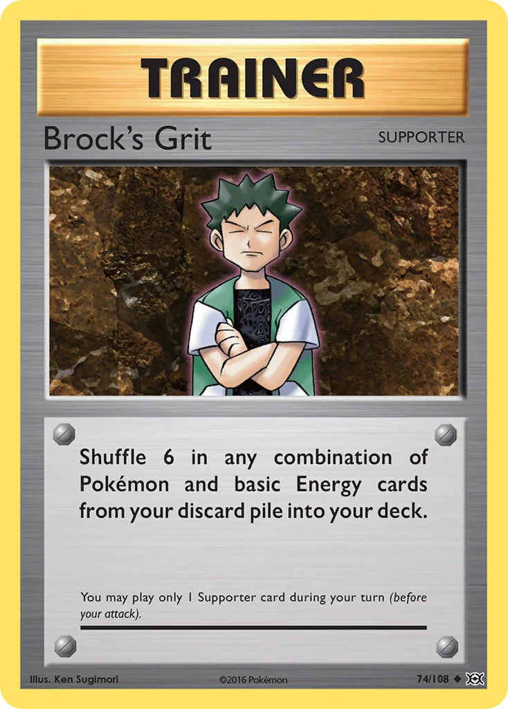 Brock's Grit 074/108 Uncommon