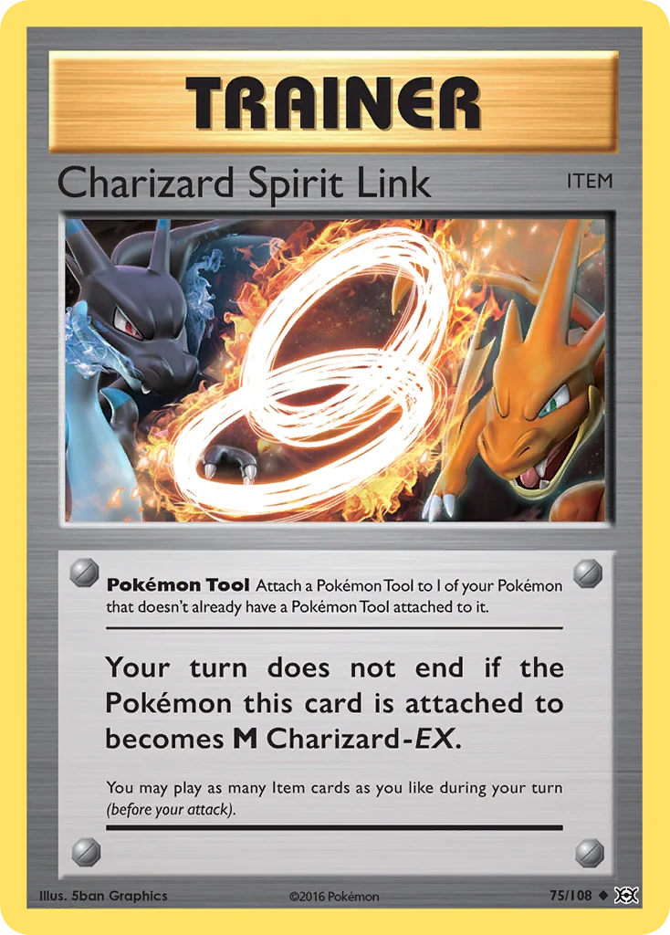 Charizard Spirit Link 075/108 Uncommon