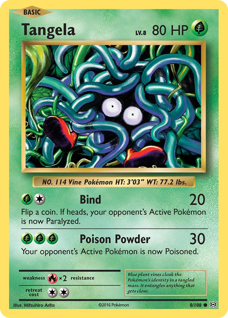 Tangela 008/108 Common