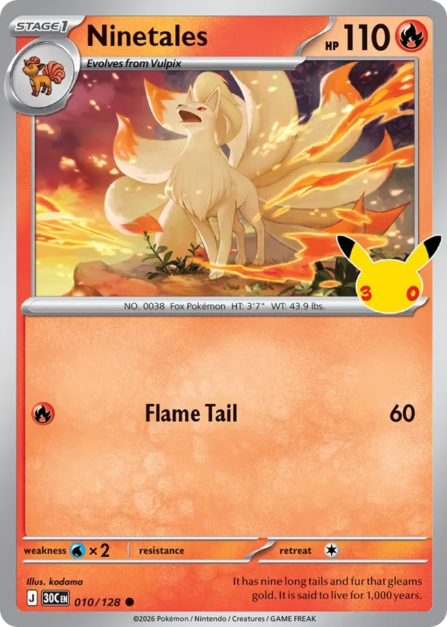 Ninetales 010/128 Common