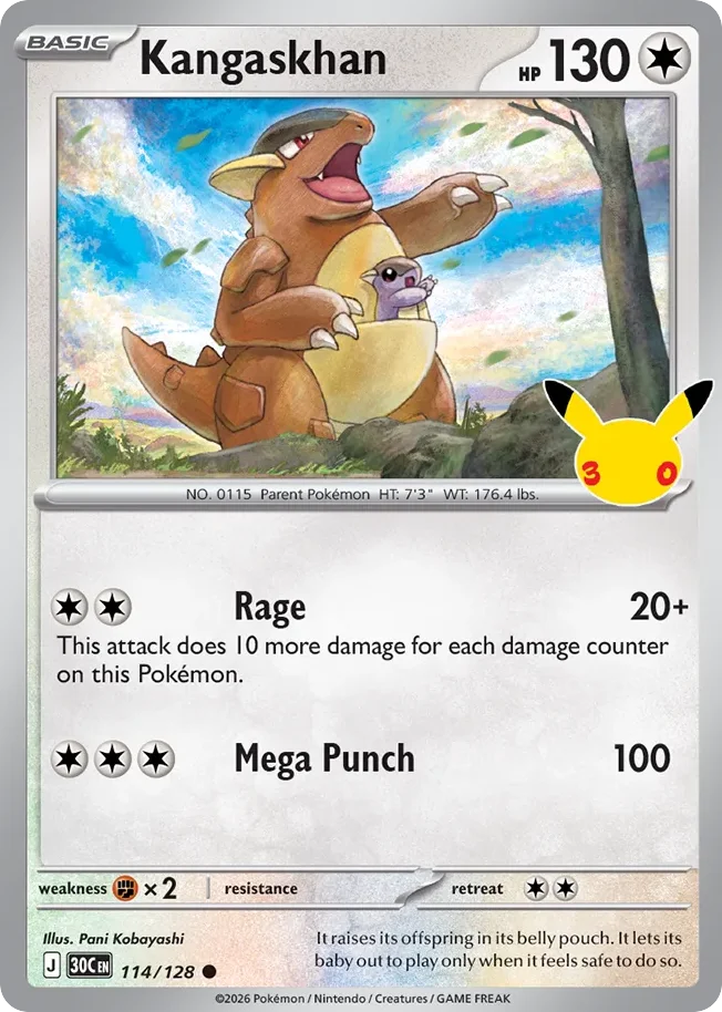 Kangaskhan 114/128 Common