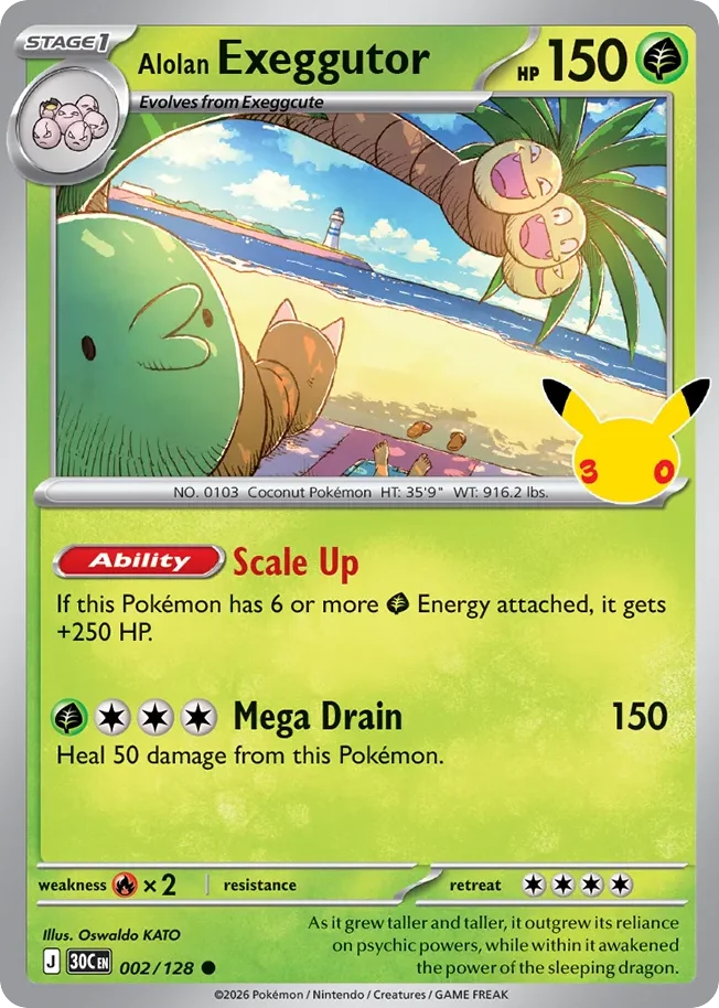 Alolan Exeggutor 002/128 Common