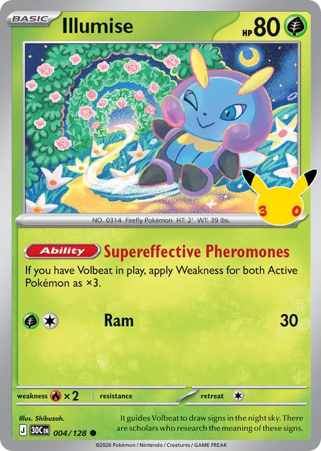 Illumise 004/128 Common