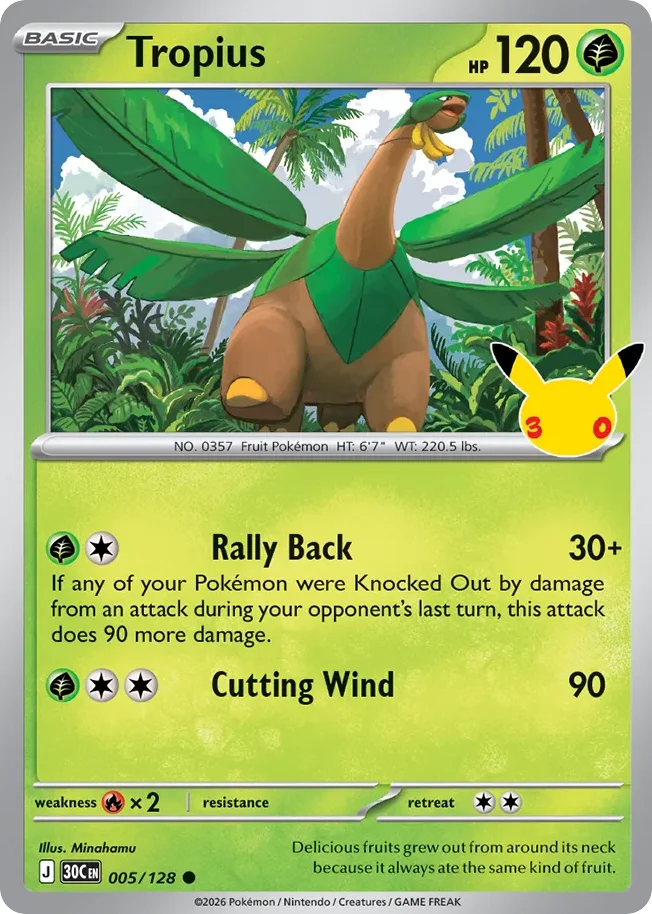 Tropius 005/128 Common
