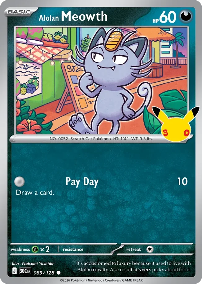 me55-89 Alolan Meowth 089/128 Common