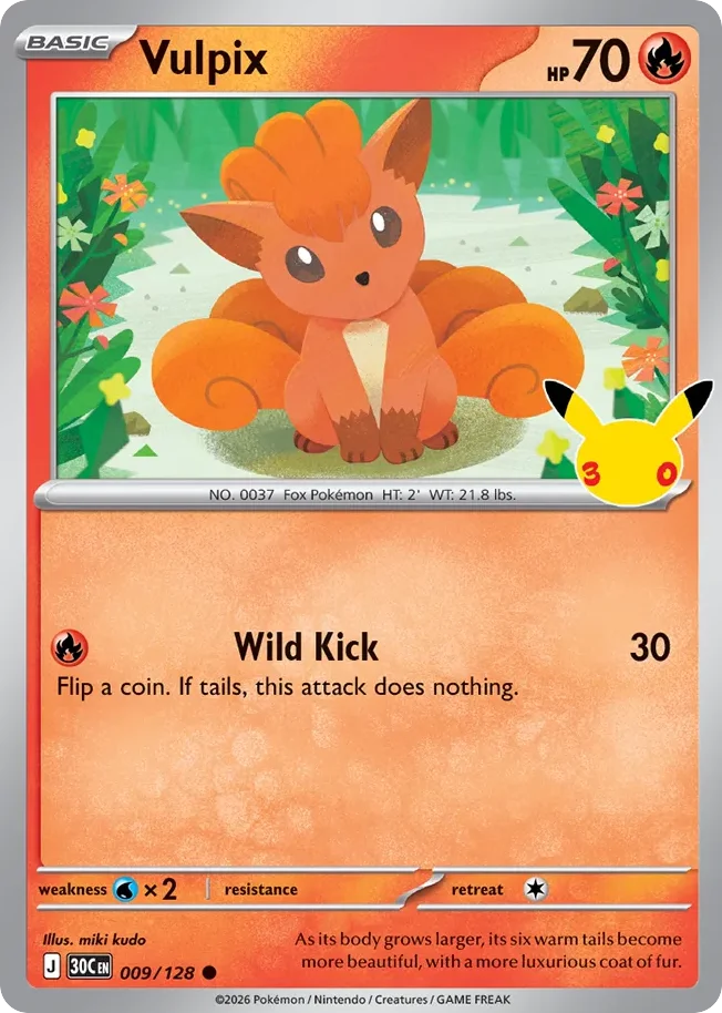 Vulpix 009/128 Common