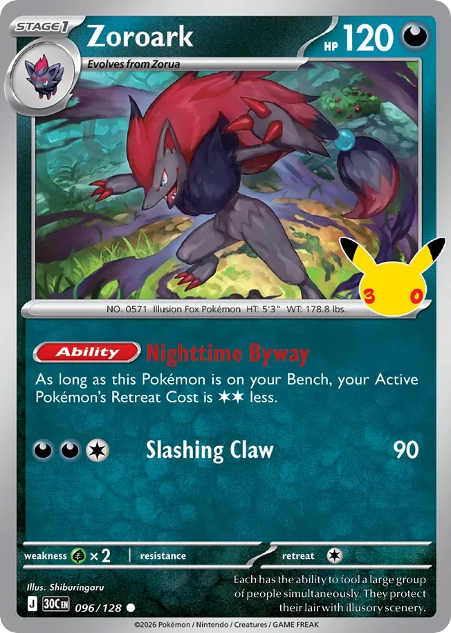 Zoroark 096/128 Common