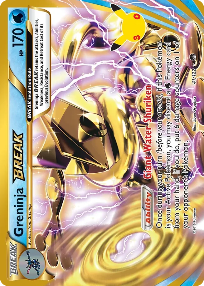 Greninja BREAK 041/CC Rare break