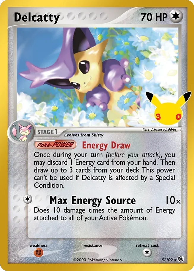 Delcatty 005/CC Rare holo