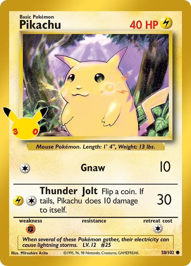 Pikachu 058/CC Common