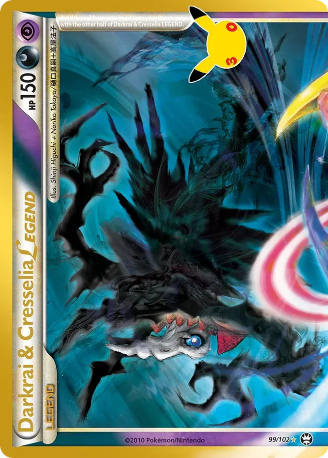 Darkrai & Cresselia LEGEND 099/CC Legend